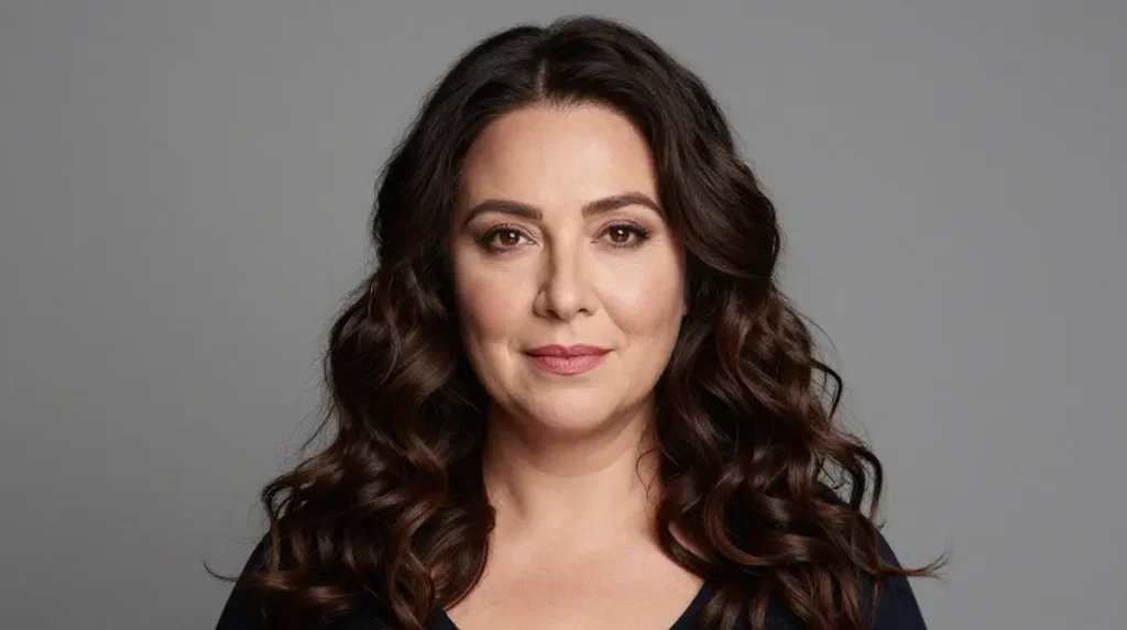 Wavy Hair for Round Face Women Over 40