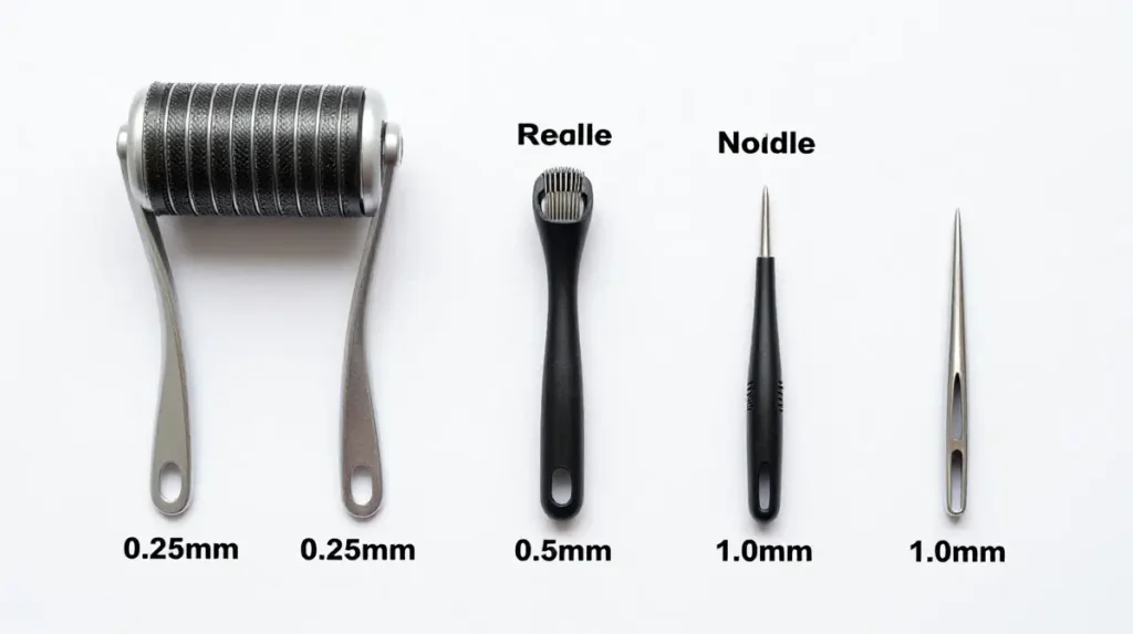 What Needle Size Should You Use for Beard Rolling