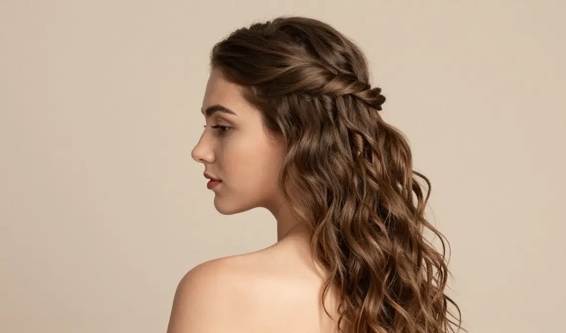 22 Cute Half Up Half Down Hairstyles Ideas for Pretty Style