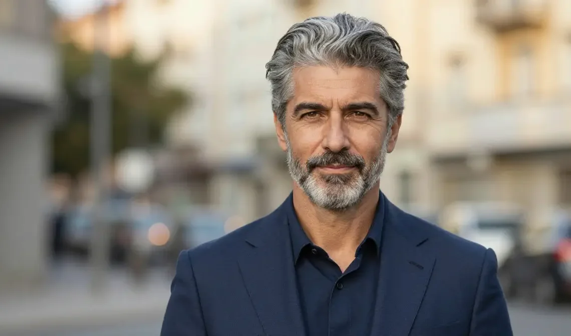 22 Grey Hair Men Ideas for Sophisticated Modern Looks