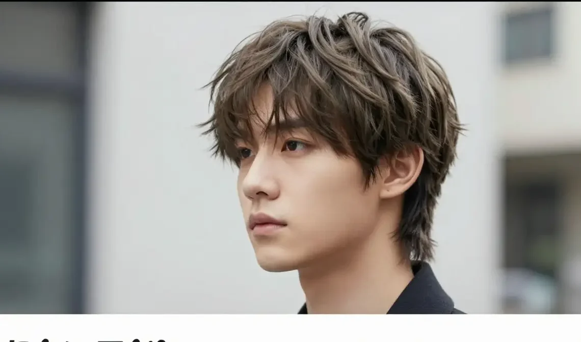 22 Wolf Cut Modern Layered Looks Ideas for Men