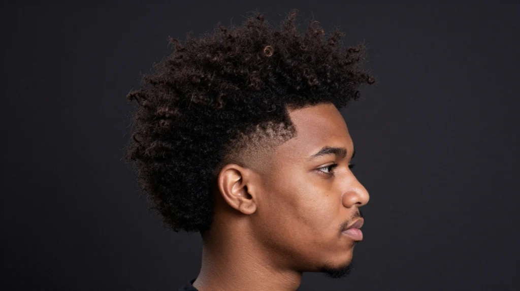 Afro Blowout Fade