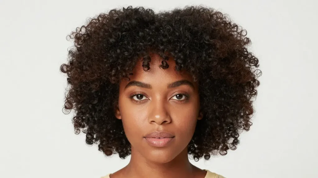 Afro Puff at Mid Length