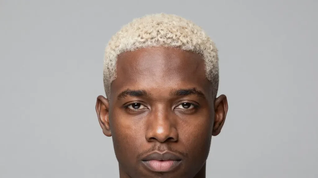 Ash Blonde Crew Cut