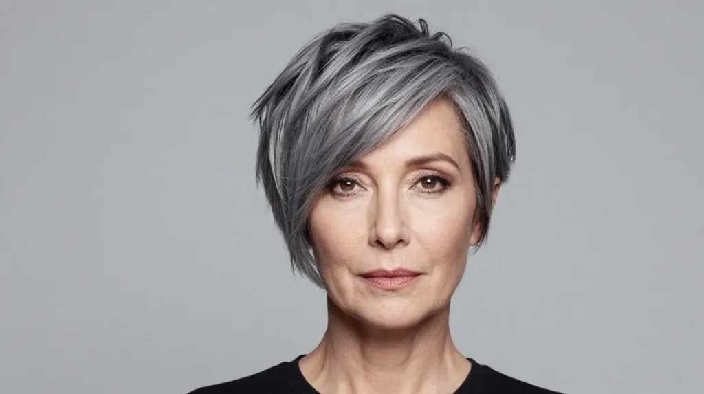 Asymmetrical Pixie Bob for a Modern Edge