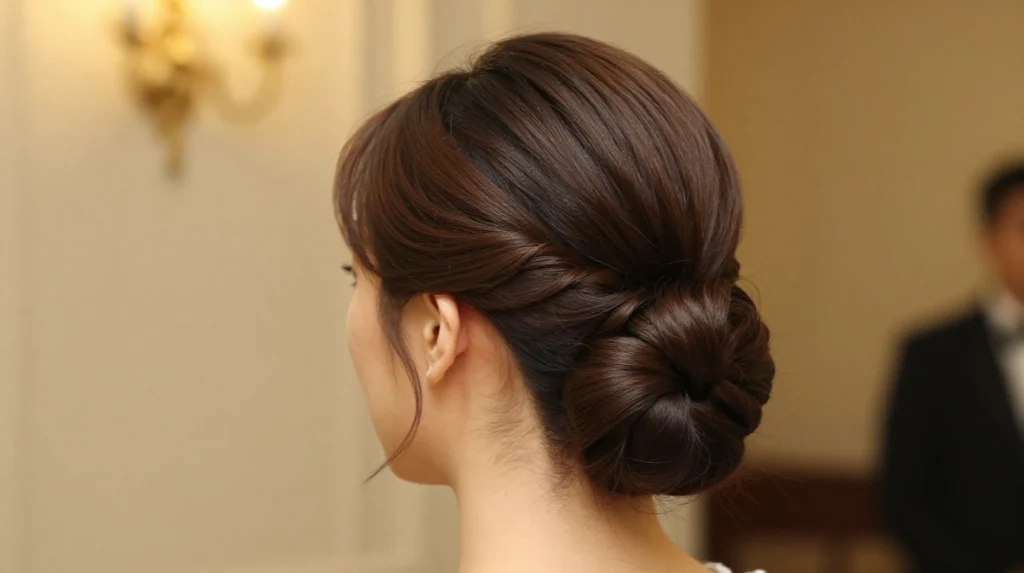 Backcombed Volume Updo