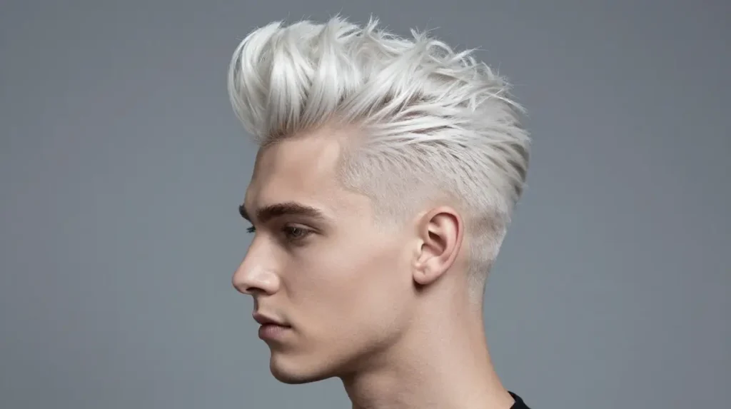 Bleached Pompadour
