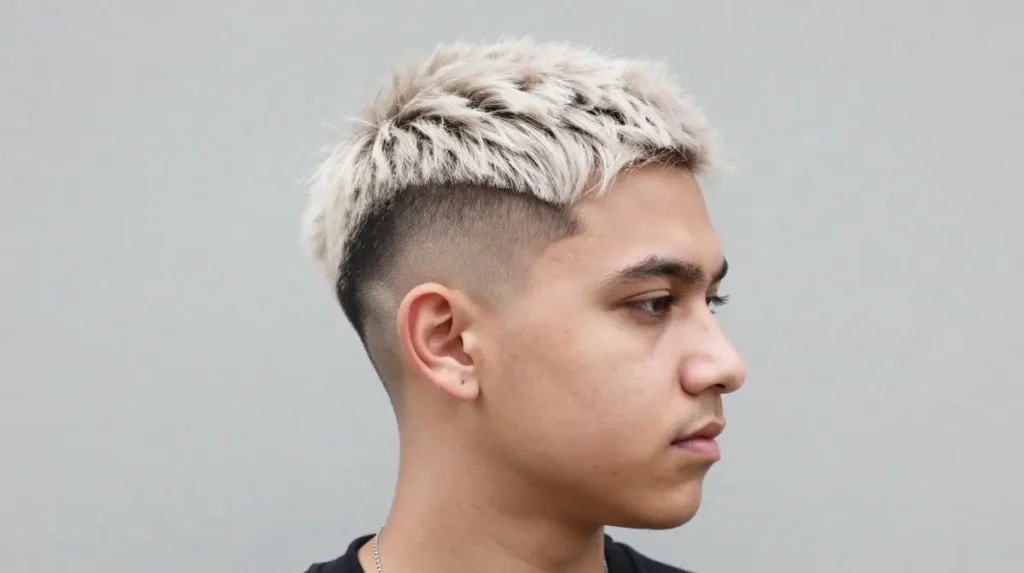 Bleached Textured Crop