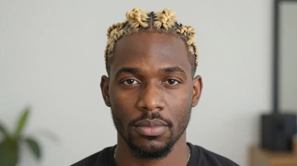 Blonde Braids for Men