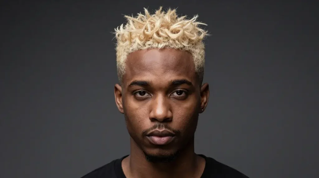 Blonde Edgy Undercut