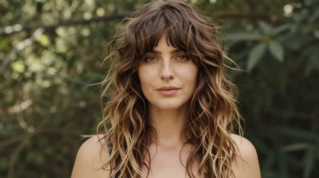 Bohemian Fringe with Undone Waves