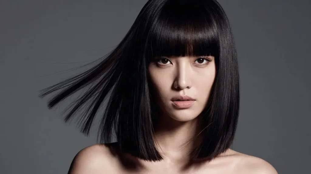 Bold Fringe with a Statement Haircut