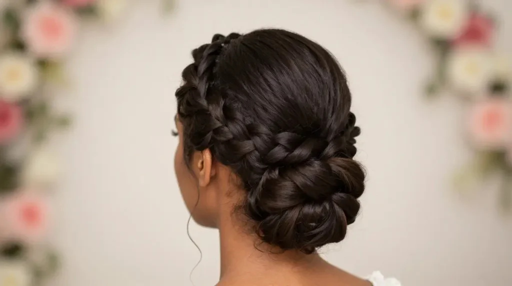 Braided Updo with Crown Detail