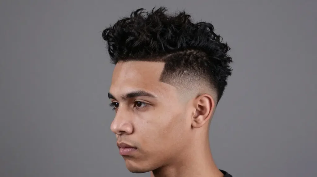 Burst Fade Haircut