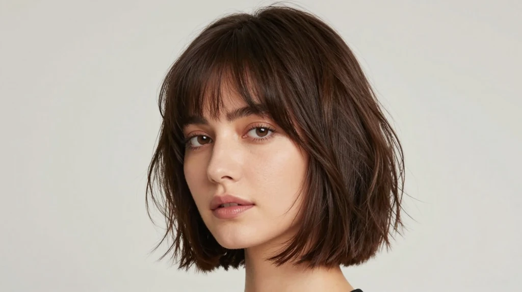 Classic Bob with Wispy Bangs