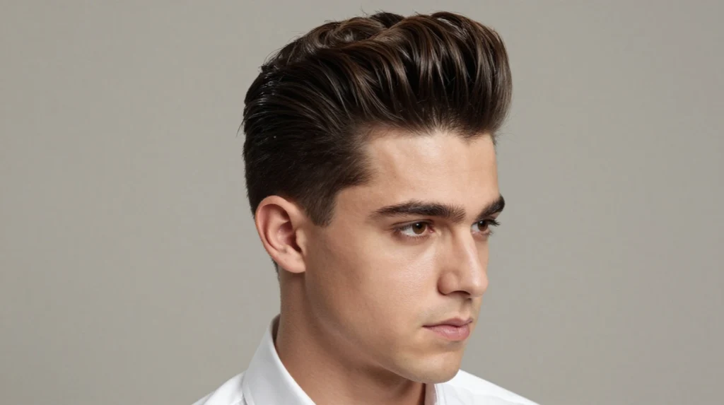 Classic Pompadour Haircut