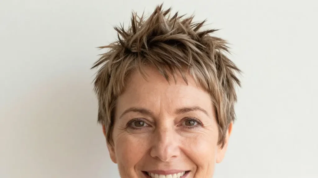 Classic Spiky Pixie Cut