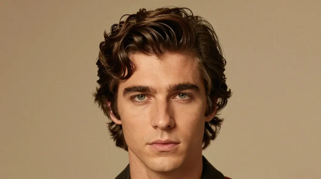 Disco Hairstyle Men