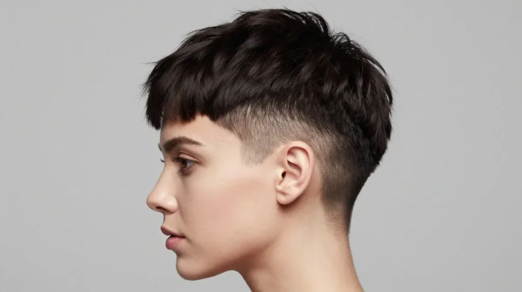 Disconnected Pixie Cut