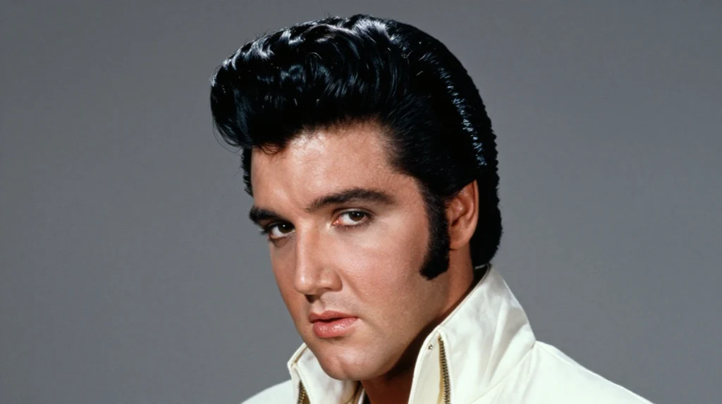 Elvis Pompadour Hairstyle