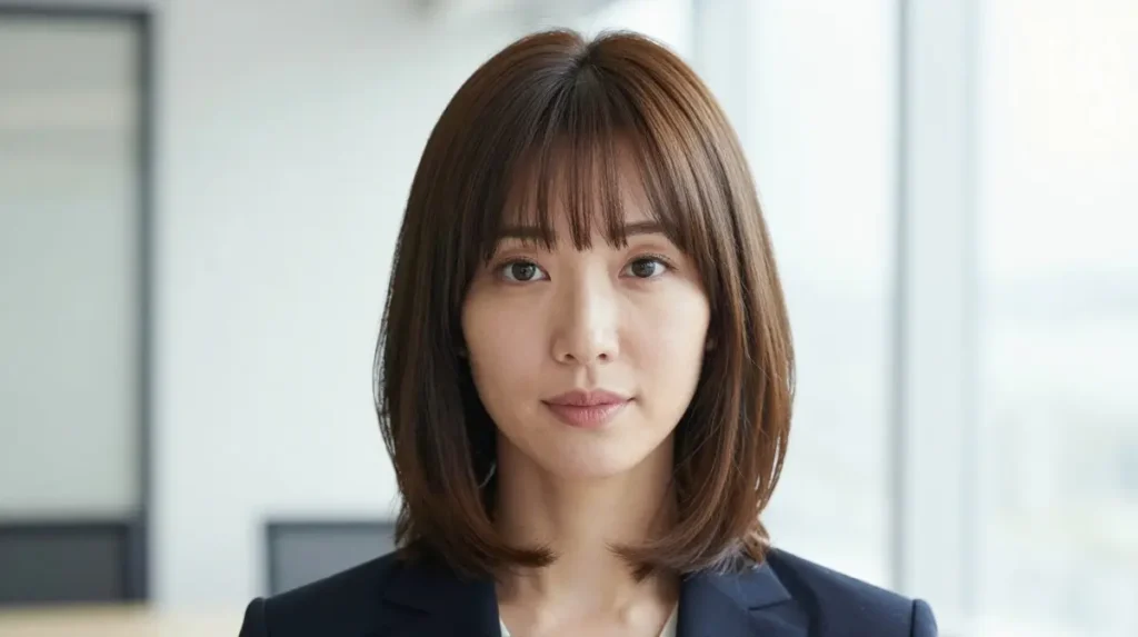 Everyday Chic Bangs for a Professional Look