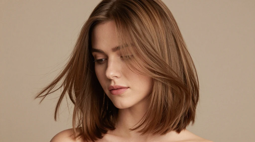 Feathered Layers at Collarbone Length