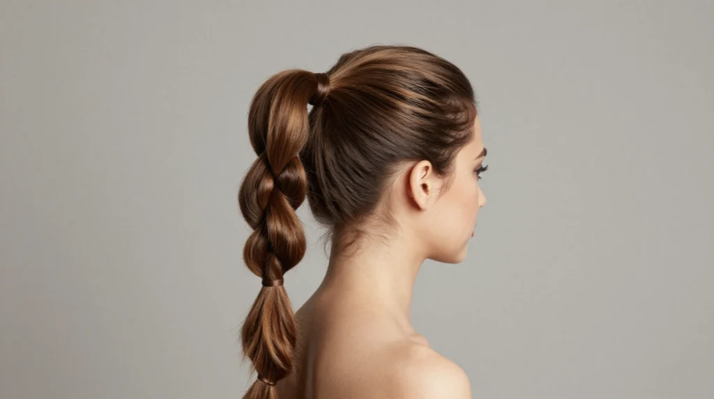 Formal Twisted Ponytail
