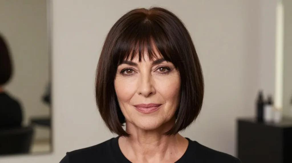 French Bob with Bangs