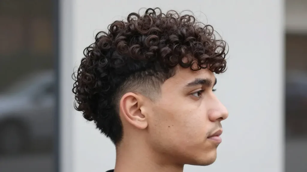 French Crop Curly Hair