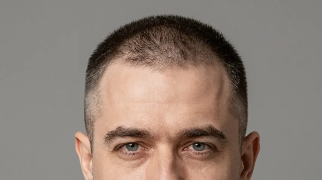 French Crop For Receding Hairline