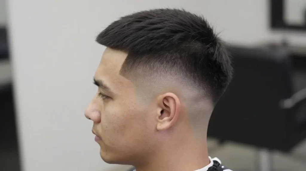 French Crop Taper Fade
