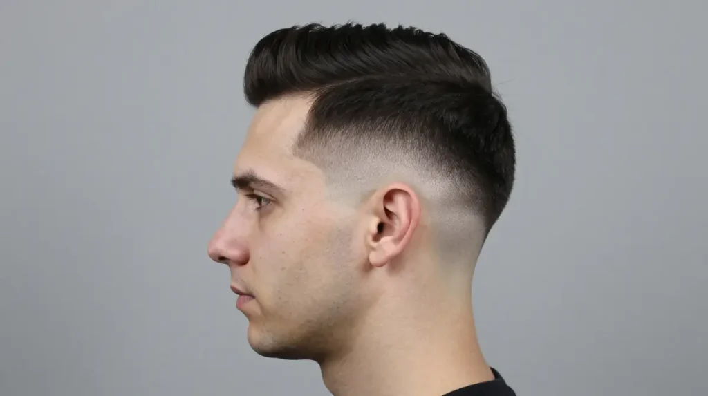 French Crop With Quiff