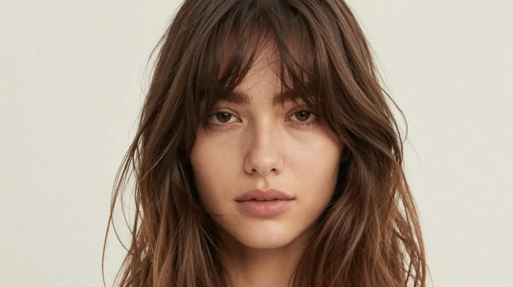 French Girl Curtain Bangs