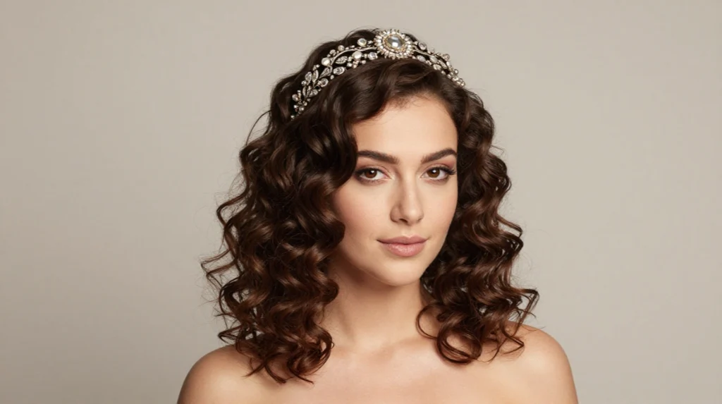 Hairstyle with a Headband