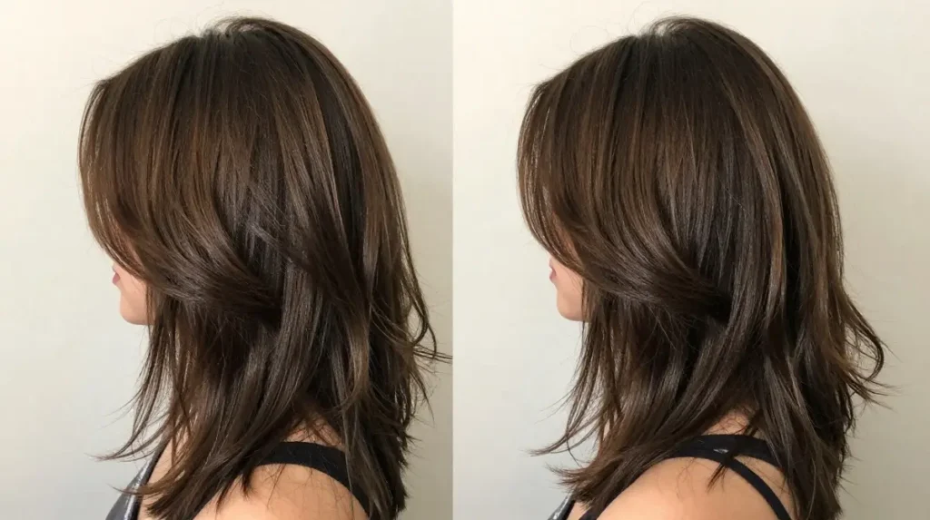 Half Up Hairstyle for Thick Hair