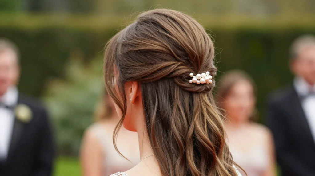 Half Up Half Down Formal Style