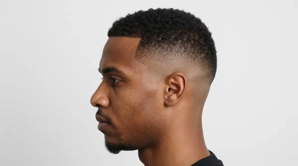 High Top Fade for a Retro-Modern Look