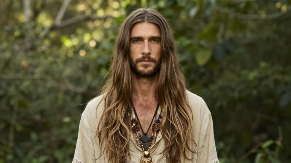 Hippie Hairstyles Men Are Wearing in a Modern Way