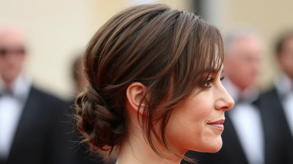 Layered Formal Style for Fine Hair