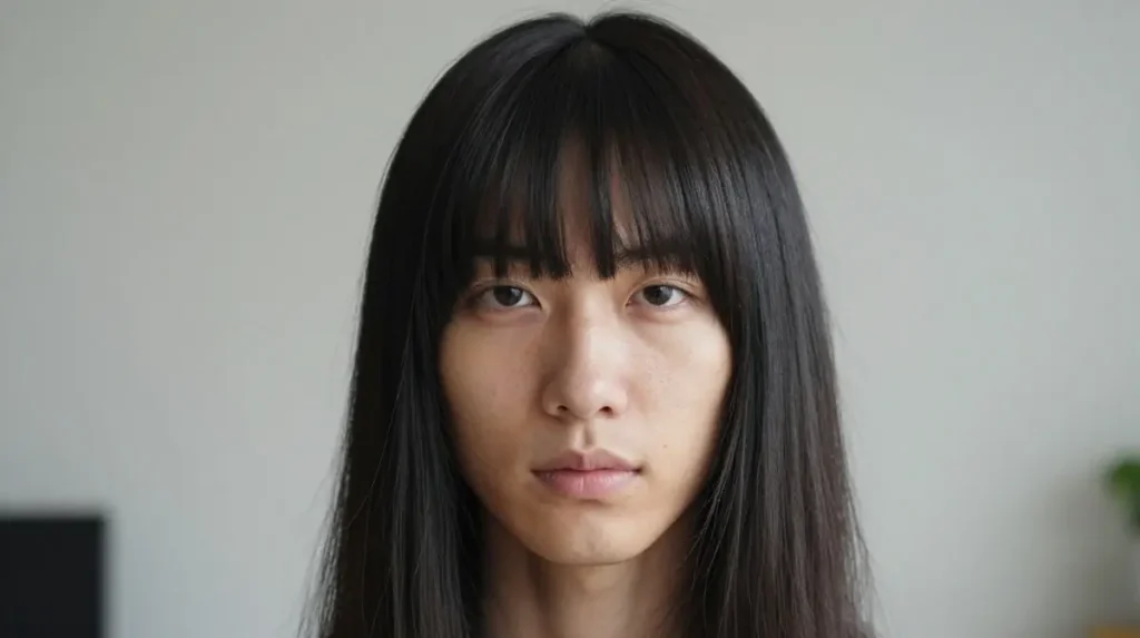 Long Hair With Bangs Men Are Requesting More Often