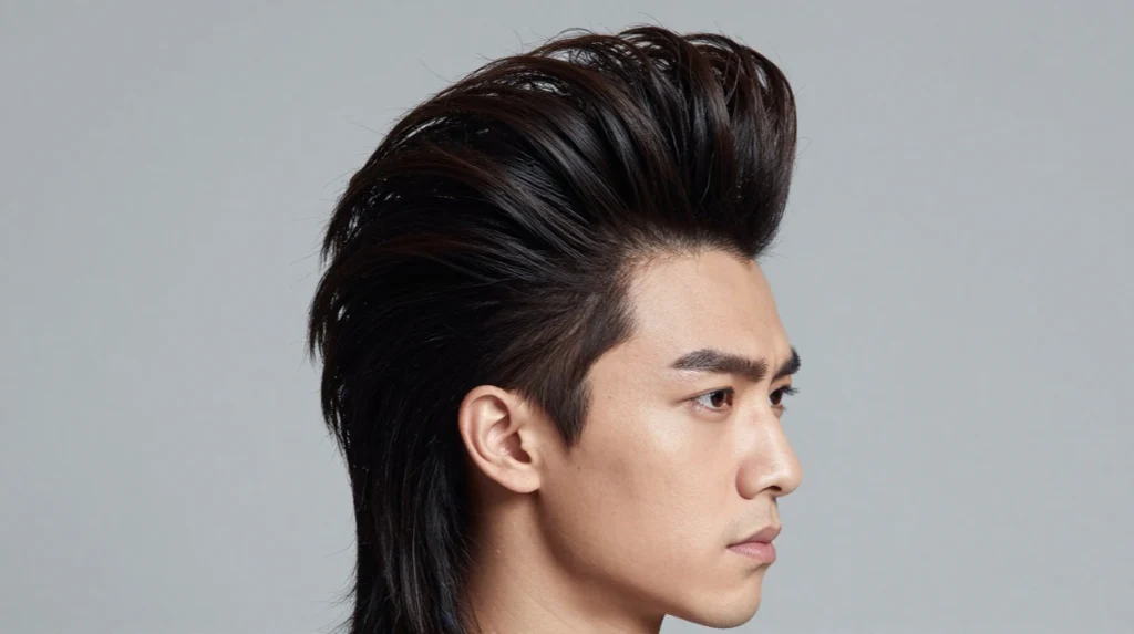 Long Pompadour Hairstyle