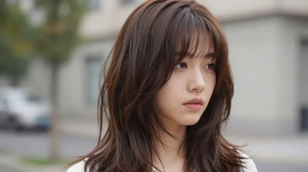Long Shag Haircut with Subtle Layers