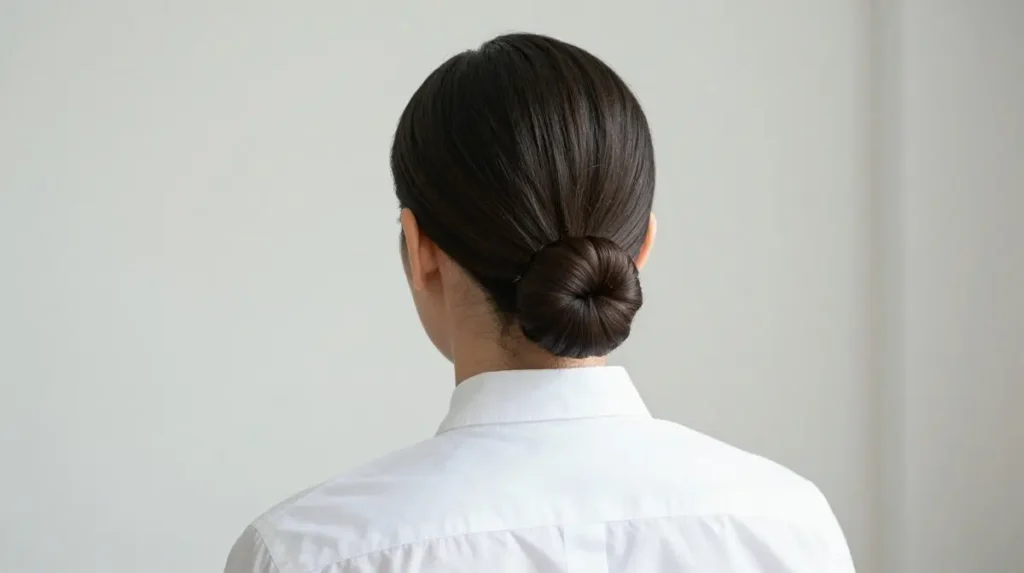 Low Man Bun Style