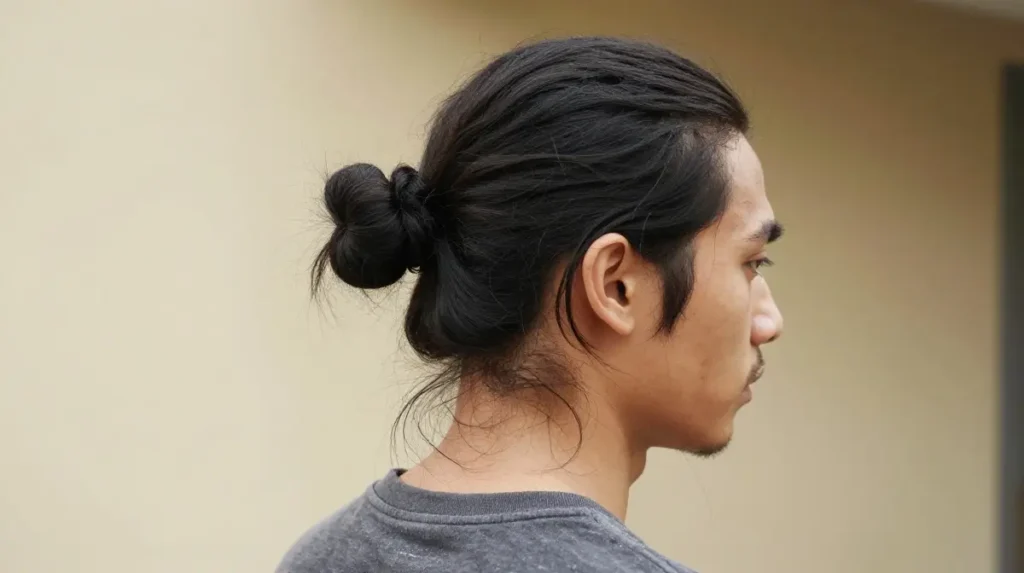 Man Bun Styles for Longer Hair