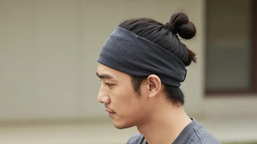 Man Bun With Headband