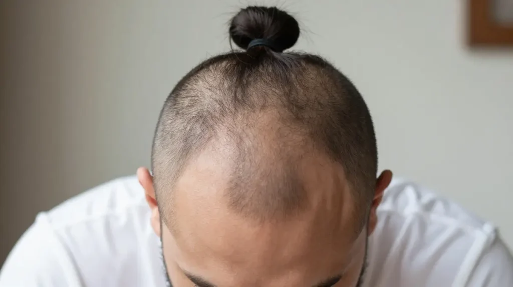 Man Bun for Thin Hair