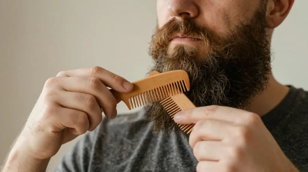 Manage a Long Beard Without Losing Shape
