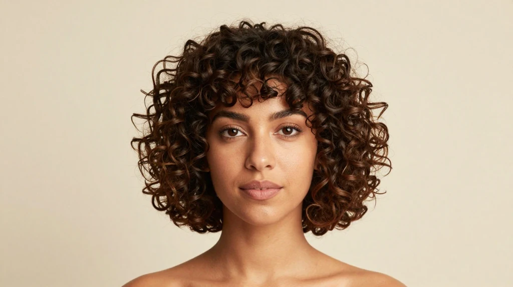 Medium Curly Bob