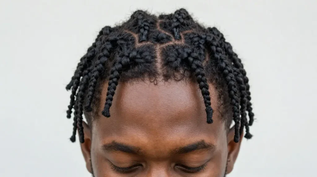 Men's Braids No Extensions