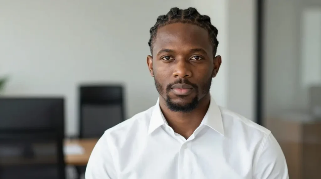 Men's Braids as a Professional Style